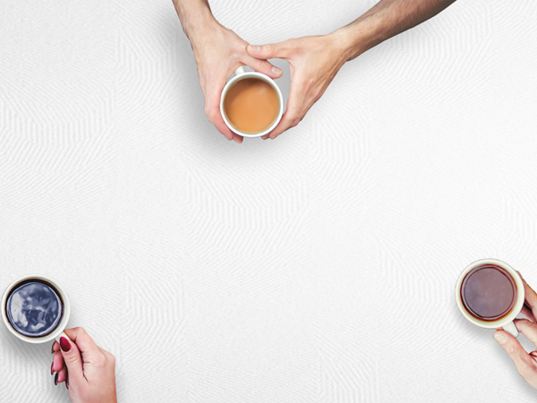 Coffee Three People having Coffee