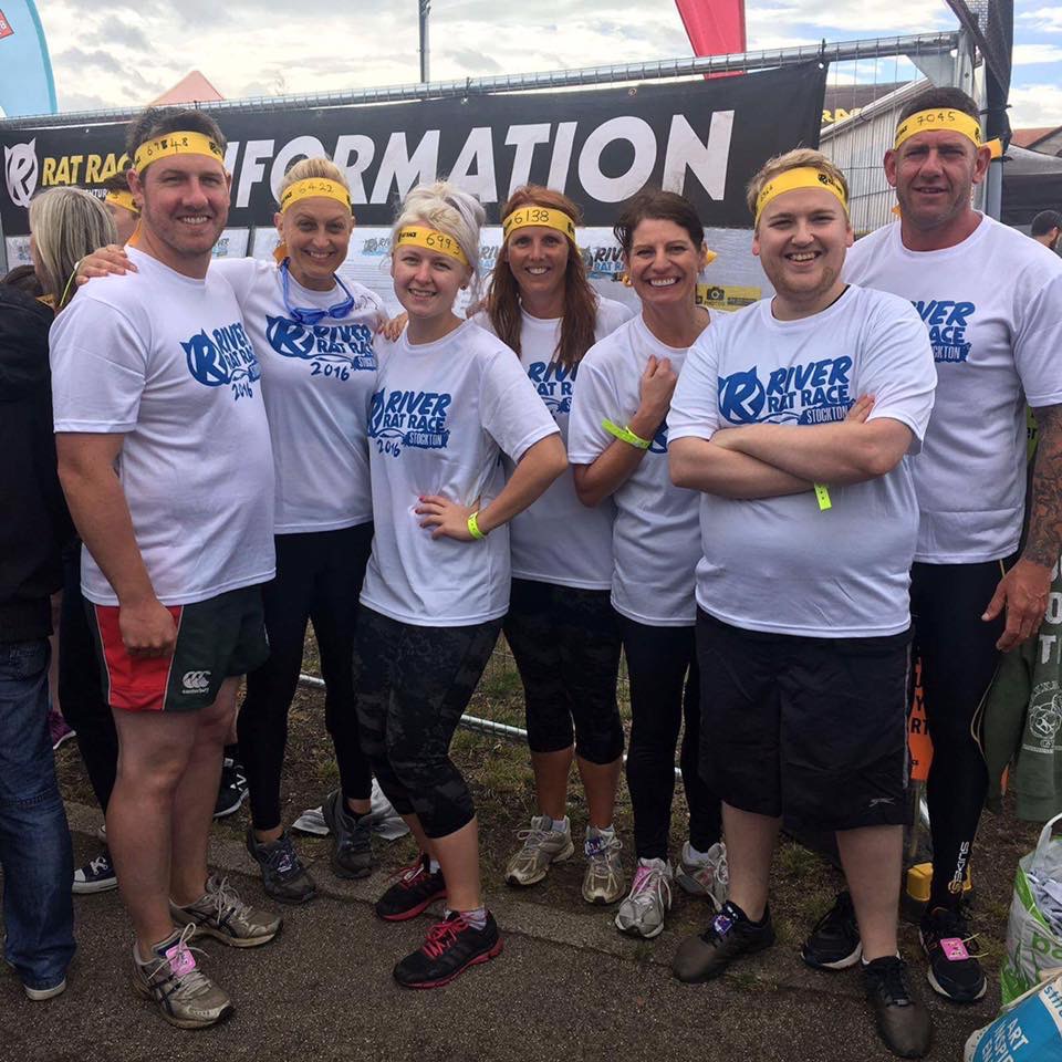 Stockton River Rat Race Fundraising Team